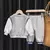 Disney Moda Outono/Inverno conjuntos de roupas infantis dos desenhos animados Mickey na internet