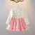 Vestido de manga longa floral - comprar online