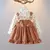 Vestido de manga longa floral - comprar online