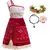 Vestido Fantasia Roupa Moana 2 Conjunto na internet