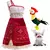 Vestido Fantasia Roupa Moana 2 Conjunto - Loja Little Dear
