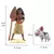 Disney Cartoon Action Figure Decor Toys para Crianças, Princesa Lenda, Moana /Boneco