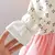 Vestido de manga longa floral - loja online