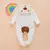 MACACÃO COM TOUCA DE URSINHO PARA BEBE / RECEM-NASCIDO MENINA/MENINO - loja online