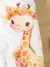 Macacão para Bebê com estampa de girafa fofa na internet