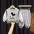 Disney Moda Outono/Inverno conjuntos de roupas infantis dos desenhos animados Mickey - comprar online