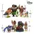 Disney Cartoon Action Figure Decor Toys para Crianças, Princesa Lenda, Moana /Boneco na internet