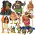 Disney Cartoon Action Figure Decor Toys para Crianças, Princesa Lenda, Moana /Boneco - loja online