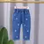 Calça jeans para meninas/ bebes/ crianças 9 meses a 5 anos