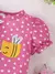 Body para meninas com estampa de bolinhas - Loja Little Dear