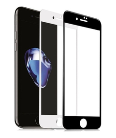 Film Vidrio Templado Negro Full 6d Para iPhone 7/8