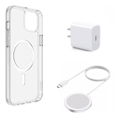 Funda Magnetica + Cargador Magnetic Inalámbrico + Adaptador - comprar online