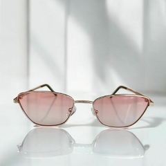 ÓCULOS DE SOL BELI - ROSA/DOURADO