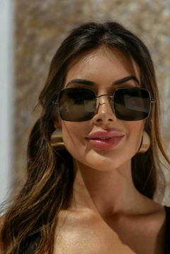 ÓCULOS DE SOL UNISSEX POLARIZADO - PRETO - comprar online