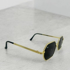 ÓCULOS DE SOL MYKONOS - DOURADO/PRETO - Maldivas Glasses
