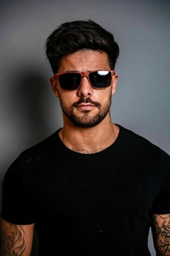 ÓCULOS DE SOL MASCULINO VEGAS - AMADEIRADO - comprar online