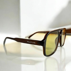 ÓCULOS DE SOL CLASSIC - VERDE/MARROM - comprar online