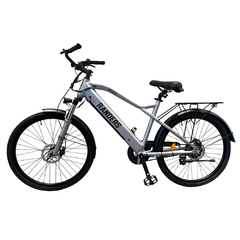 Bicicleta Electrica Rodado 26 Okologi Plateada