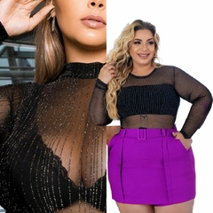 Conjunto Short Saia e Body Tule - loja online