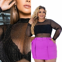 Conjunto Short Saia e Body Tule - comprar online