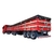 Carreta Scania R450 Rodotrem Graneleiro Madeira Miniatura - loja online