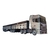 Carreta Scania R450 Rodotrem Graneleiro Madeira Miniatura