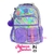 Mochila Costas Rebecca Bonbon Holográfica Meninas Escolar - comprar online