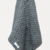 Manta Tricot Colméia Cinza