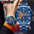 Curren Cronógrafo Calendario Acero Inoxidable (Azul) (SKU: 7) - comprar online
