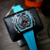 Curren Cronógrafo Calendario (Goma Celeste) (SKU: 5) - Relojes Jean