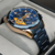Curren Cronógrafo Calendario Acero Inoxidable (Azul) (SKU: 7) - Relojes Jean