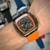 Curren Cronógrafo Calendario (Goma Naranja) (SKU: 3) - tienda online