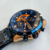 Curren Cronógrafo Calendario Acero Inoxidable (Azul) (SKU: 7) - tienda online
