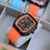 Imagen de Curren Cronógrafo Calendario (Goma Naranja) (SKU: 3)