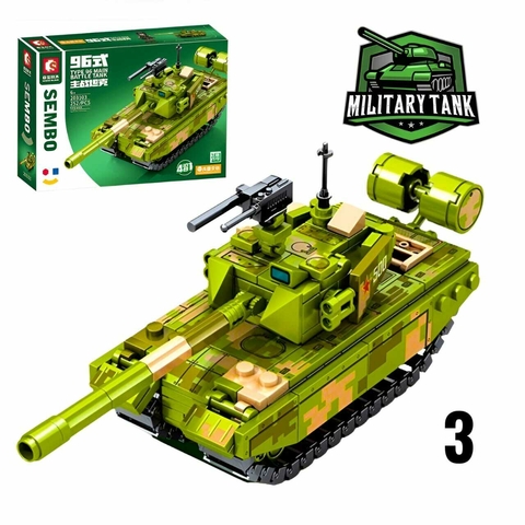 (252 PIEZAS ) Construcción Tanque