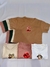 REMERA BABY TEE MARRON "CEREZA" - comprar online