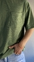 REMERA OVERSIZE UNISEX WAFFLE VERDE - comprar online
