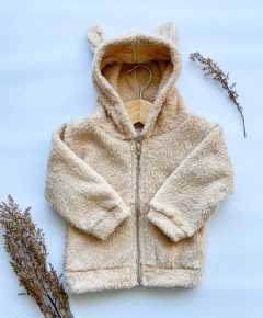 Campera de Polar soft tipo Osito para Bebes
