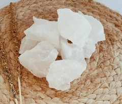 Cuarzo blanco en bruto