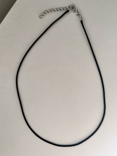 Cadena CAUCHO FINO TEXTURADO 45 CM - comprar online