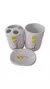 KIT Banheiro de Porcelana 3 Pçs na internet