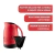 Conjunto bule 700ml suporte filtro 102 vermelho - Empório Presentes | Decoração, Utilidades e Papelaria para sua Casa com Estilo e Praticidade
