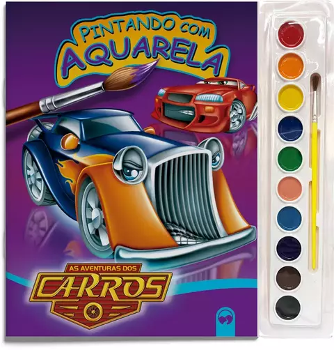 As Aventuras dos Carros - Pintando com Aquarela