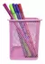 Porta Caneta De Metal Quadrado Colorido Lápis Organizador - comprar online