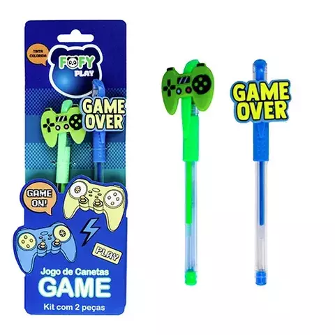 Jogo de caneta game com 2 peças