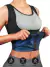 Faja sudadera chaleco SHEIN Azul L St720