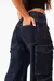 Pantalón Wide Leg Multicargo - Bluestone