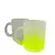 Caneca de Vidro Fosca Degradê 325ml