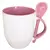 Caneca Interna e Alça com Colher Base Curva 325ml Personalizada