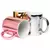 Caneca Cerâmica 325ml Metalizada